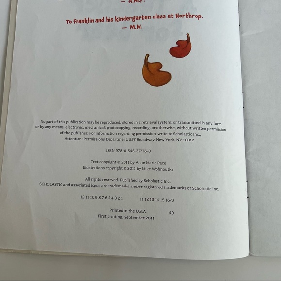 A teacher for Bear by Anne-Marie Pace, children’s paperback book - Picture 3 of 16